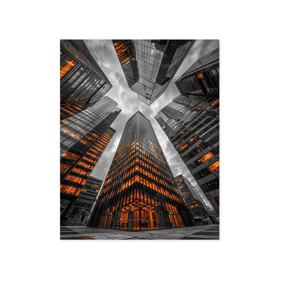 Cuadro Póster Toronto | Decoración Urbana Moderna