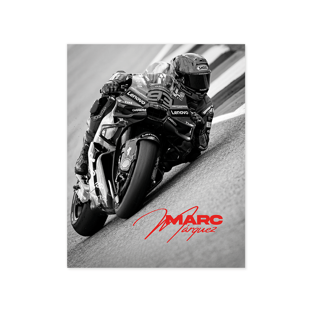 Cuadro Póster Marc Márquez | Decoración MotoGP
