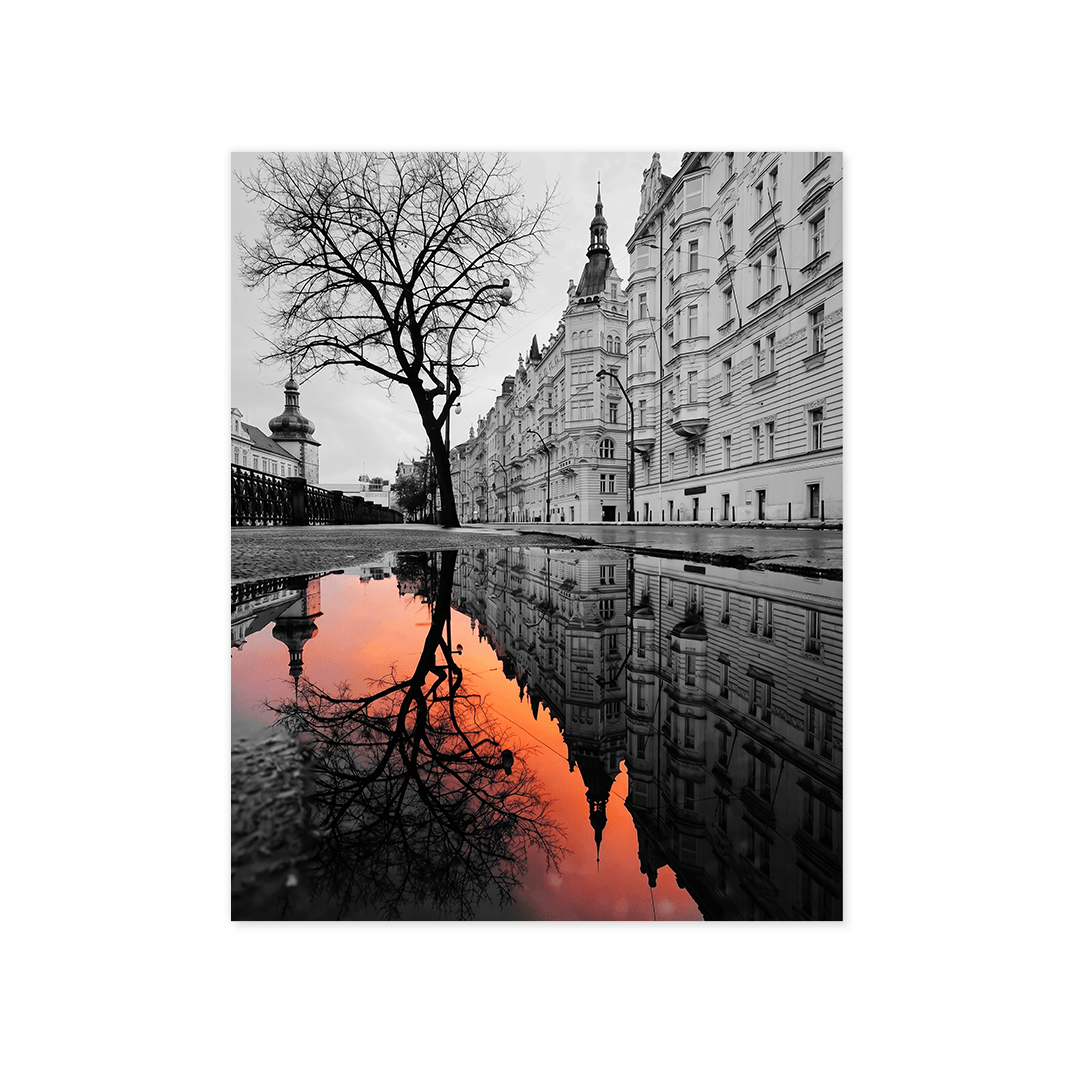 Cuadro Póster Praga | Decoración Urbana Moderna