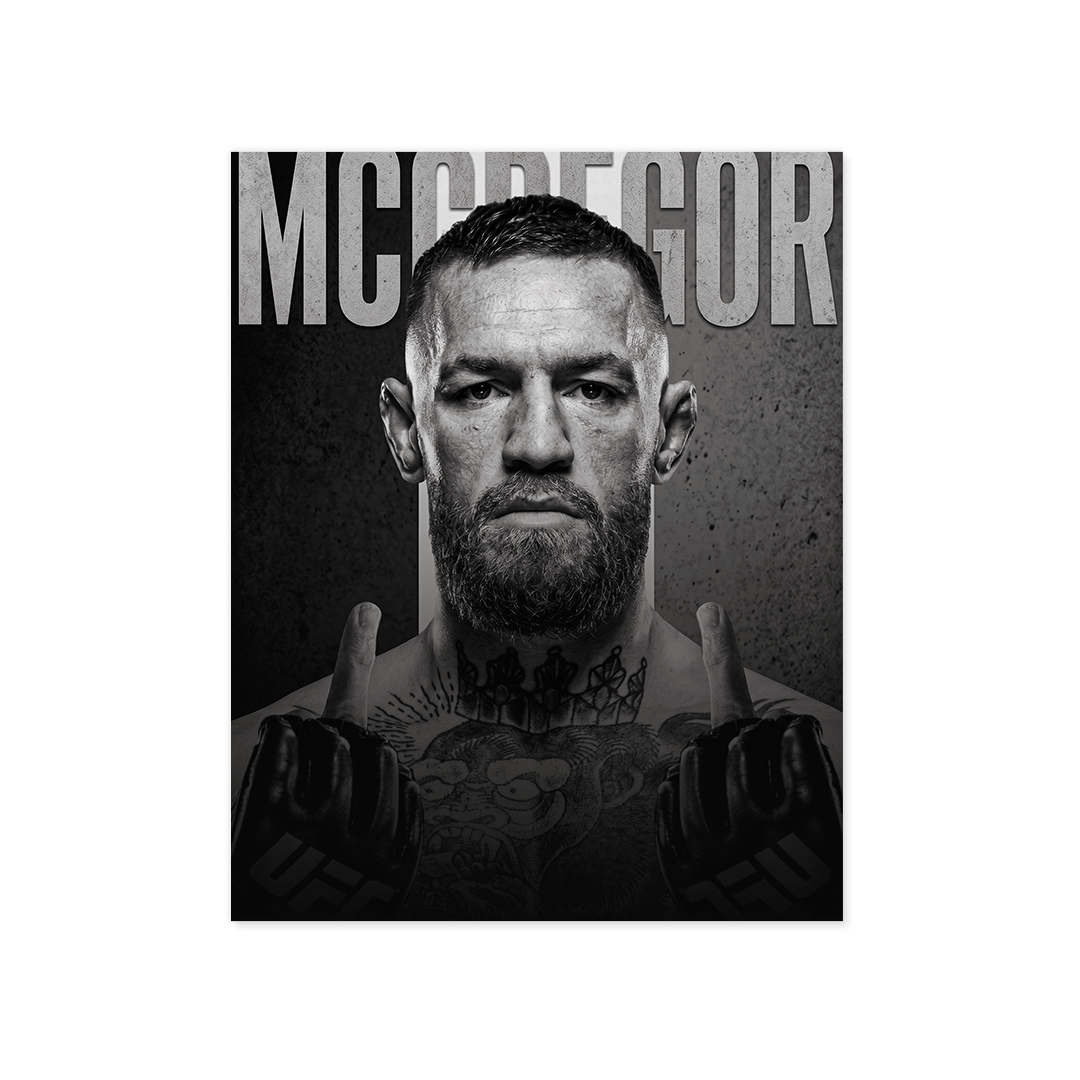 Cuadro Póster Conor McGregor | Decoración de UFC