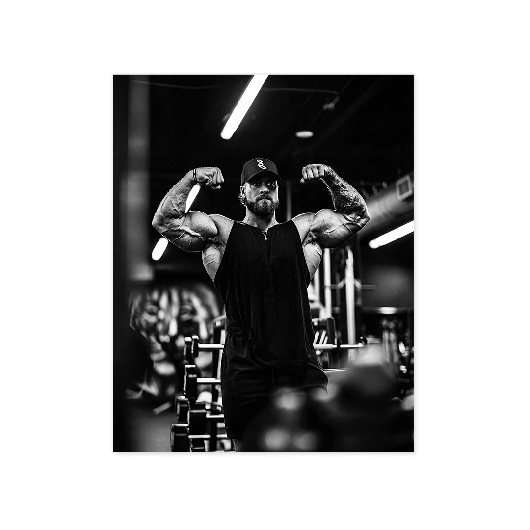 Cuadro Póster Chris Bumstead | Decoración Fitness