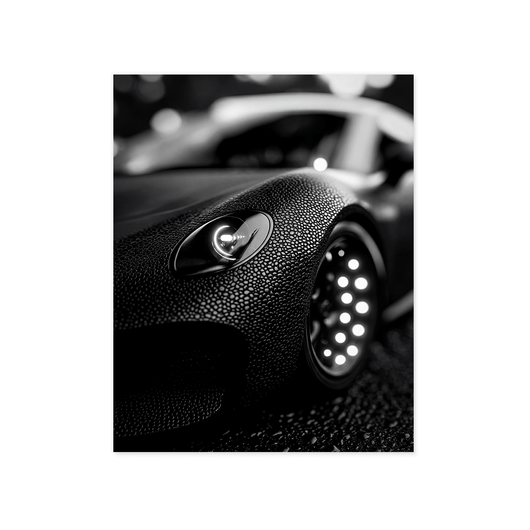 Cuadro Póster Coche Futurista | Decoración Automovilística
