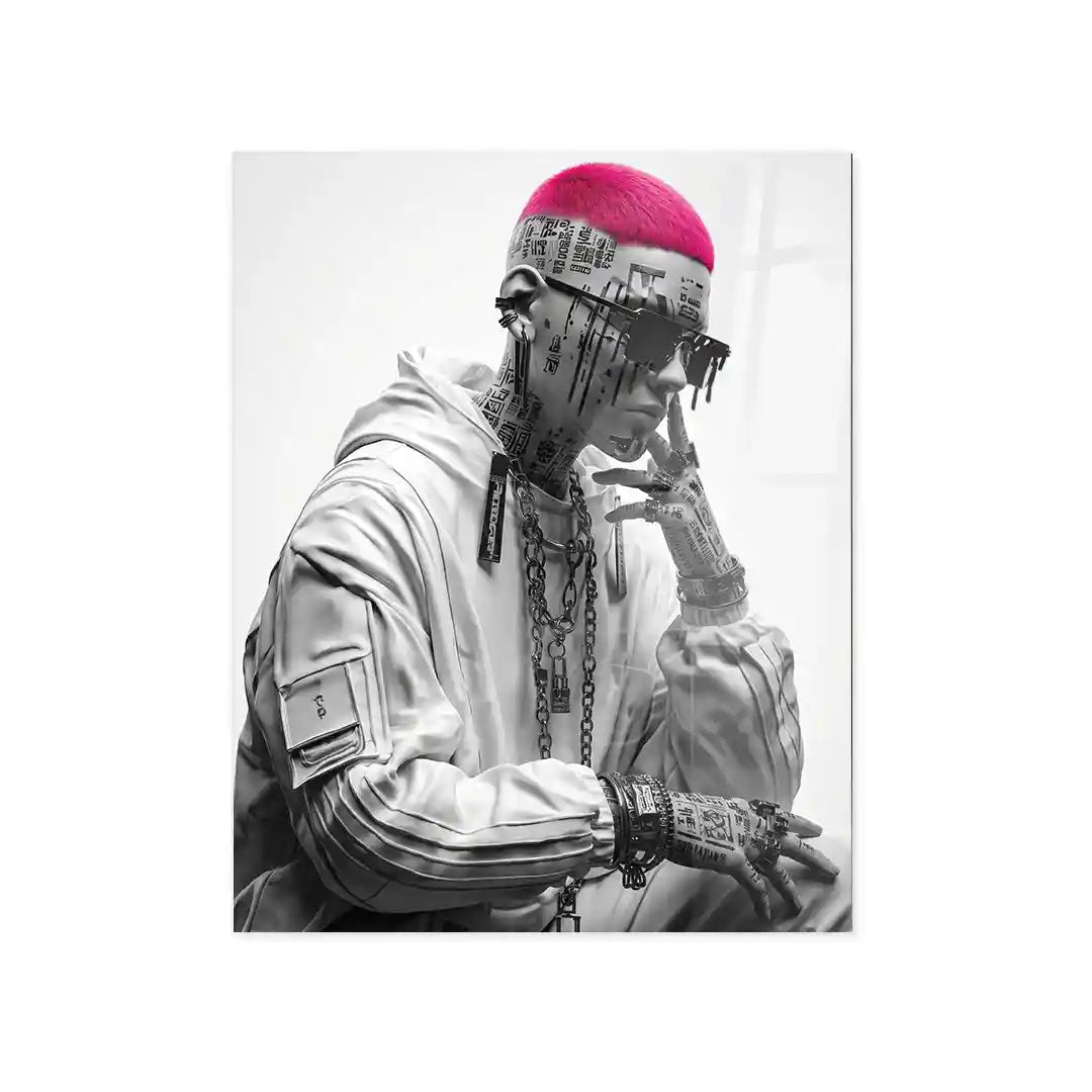 Cuadro Urban Future | Cyber Pink