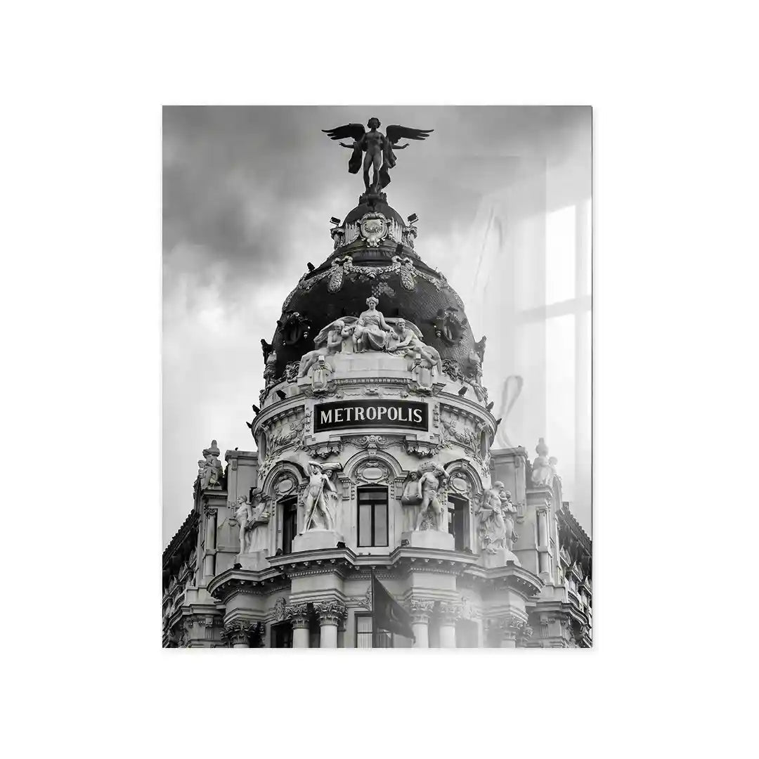 Cuadro Póster Madrid Metrópolis | Decoración Urbana
