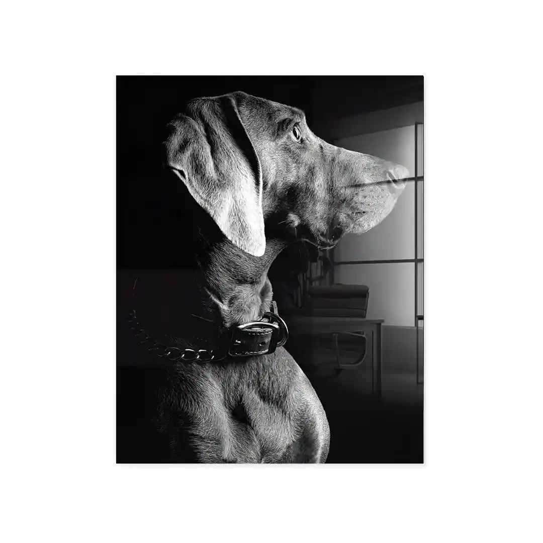 Cuadro Póster Weimaraner | Decoración Elegante