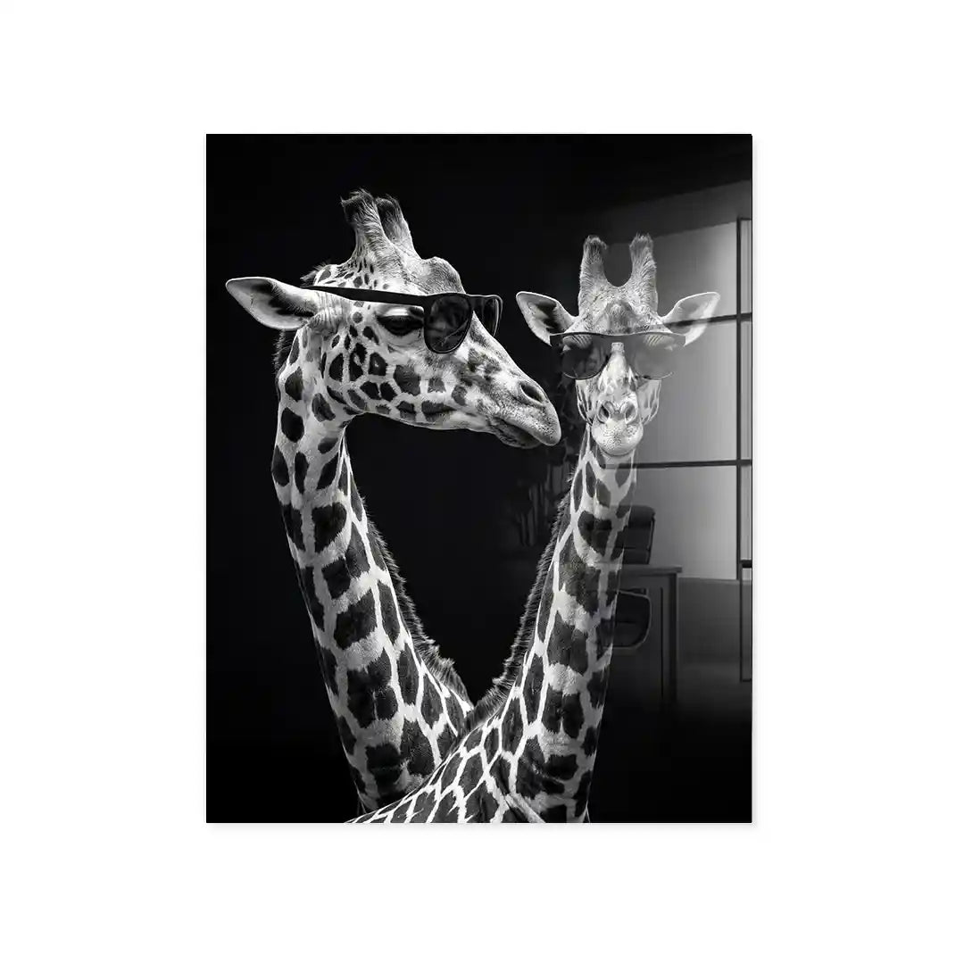 Cuadro Póster Jirafas | Decoración Elegante