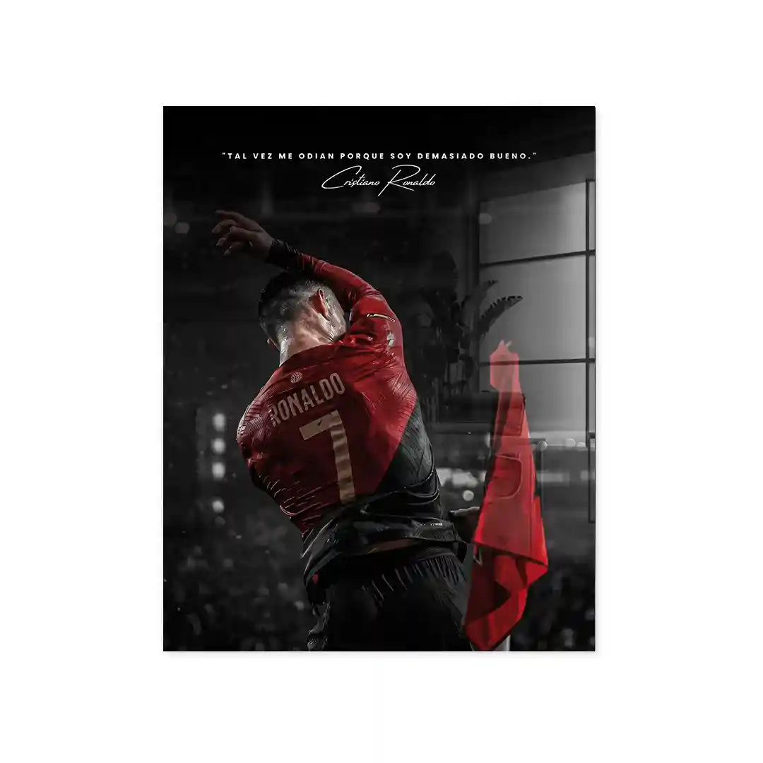 Cuadro Póster Cristiano Ronaldo | Decoración de Fútbol