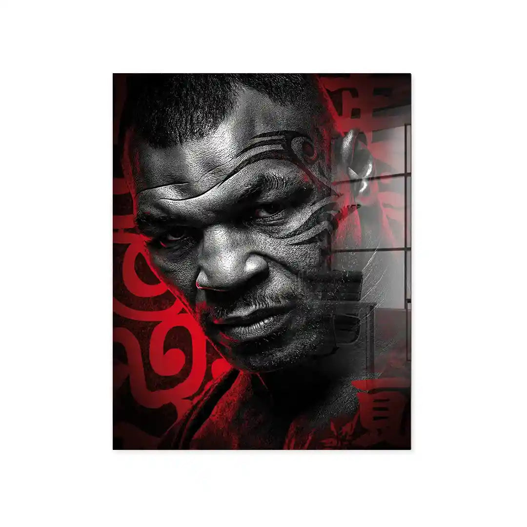Cuadro Póster Mike Tyson | Decoración de Boxeo