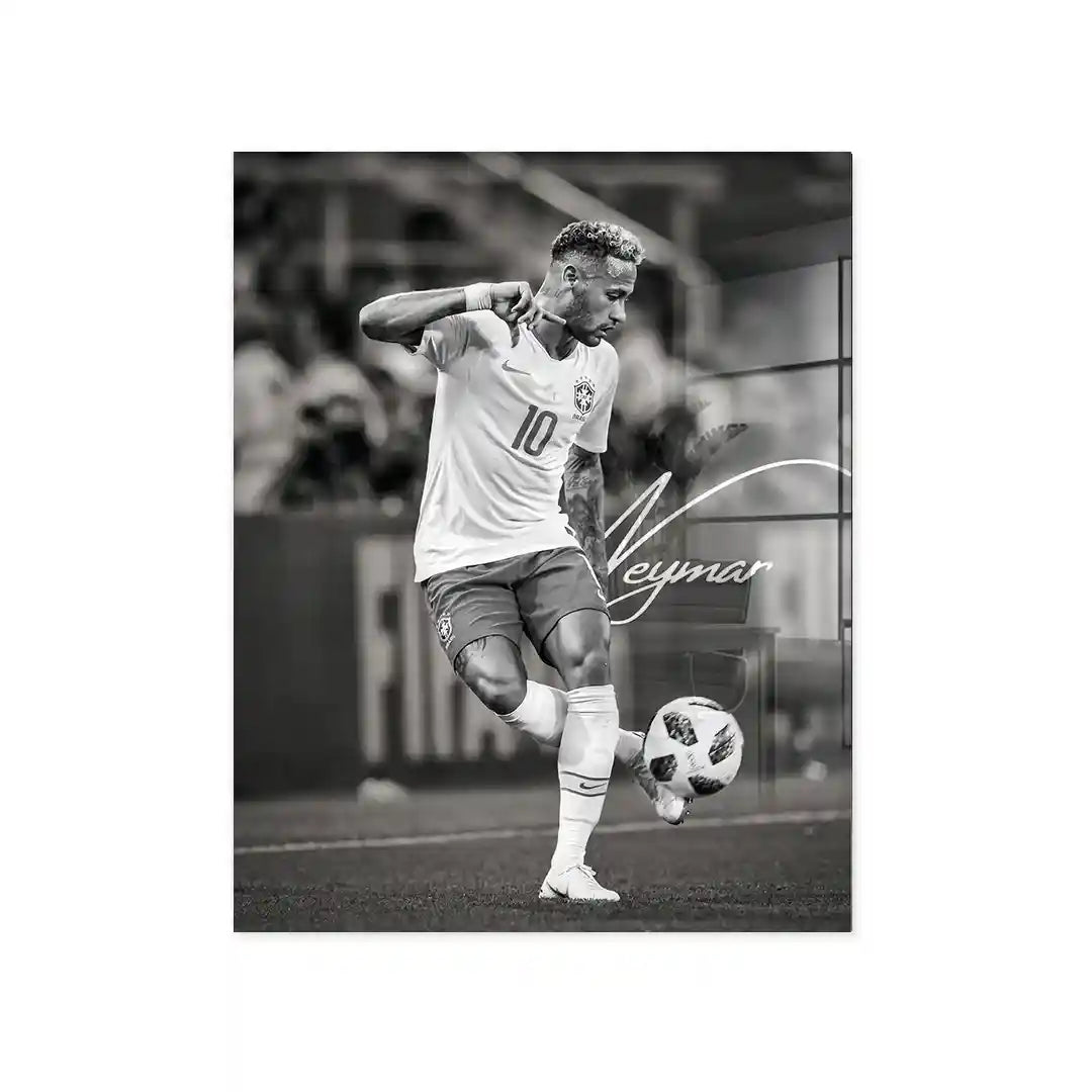 Cuadro Póster Neymar Jr. | Decoración de Fútbol