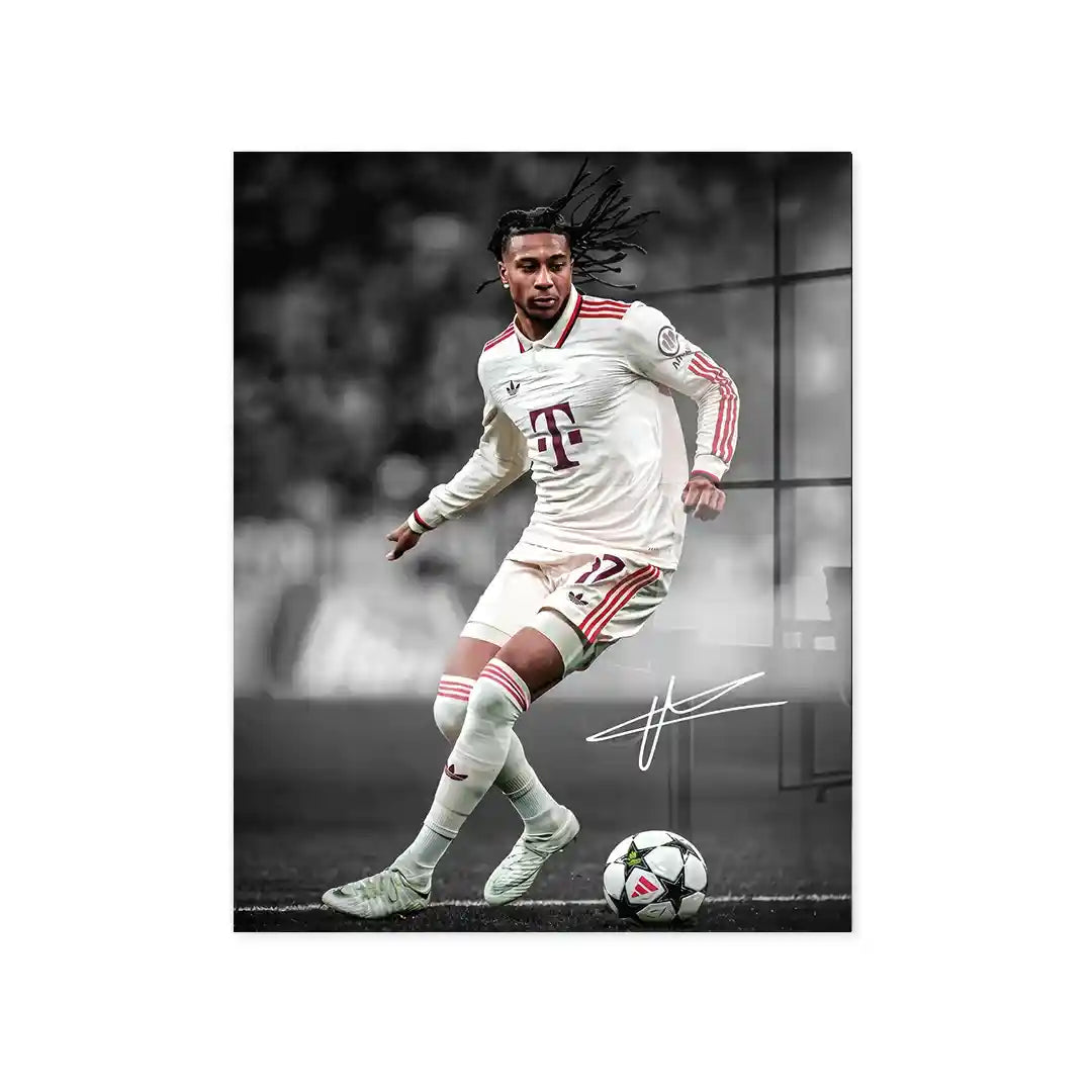 Cuadro Póster Michael Olise | Decoración de Fútbol