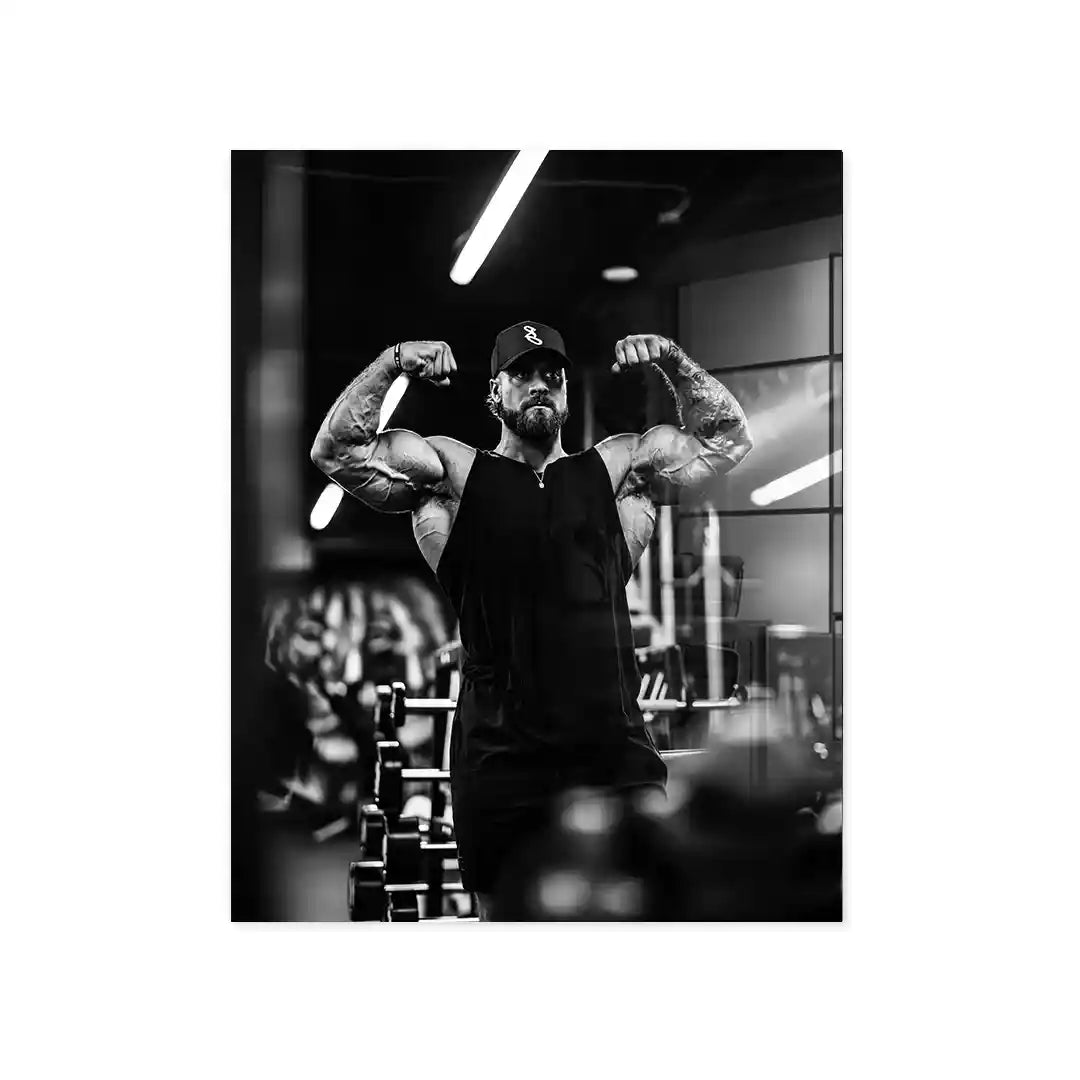 Cuadro Póster Chris Bumstead | Decoración Fitness