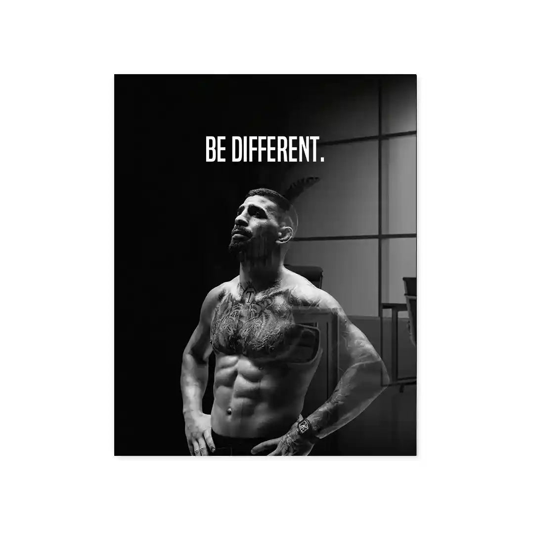 Cuadro Decorativo | Decoración “Be Different”