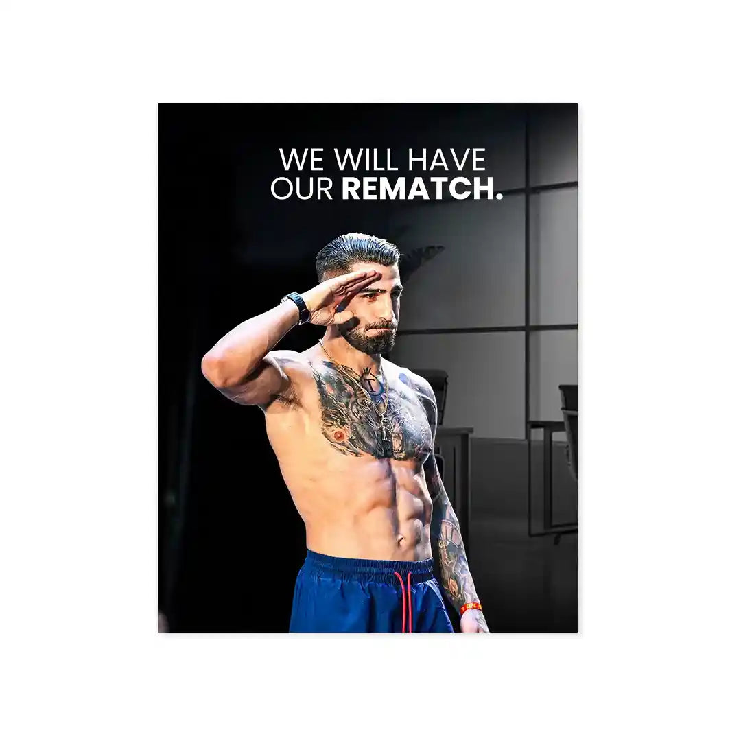 Cuadro MMA | We Will Have Our Rematch