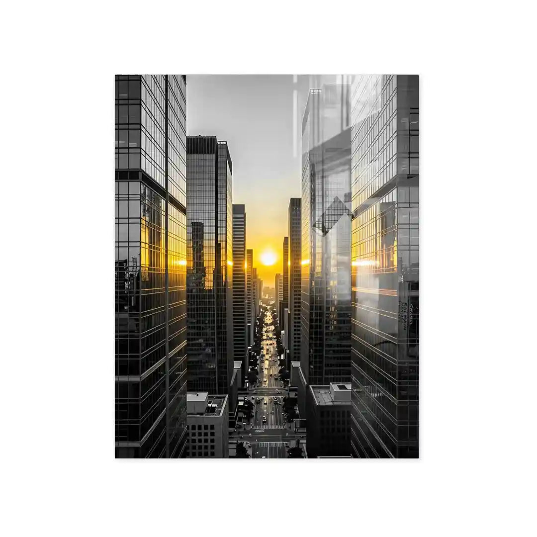 Cuadro Póster Rascacielos | Decoración Urbana Moderna