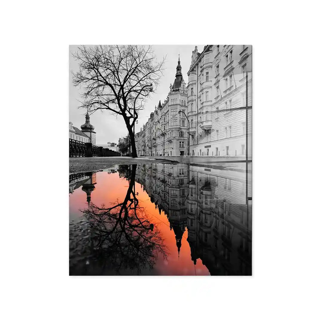 Cuadro Póster Praga | Decoración Urbana Moderna