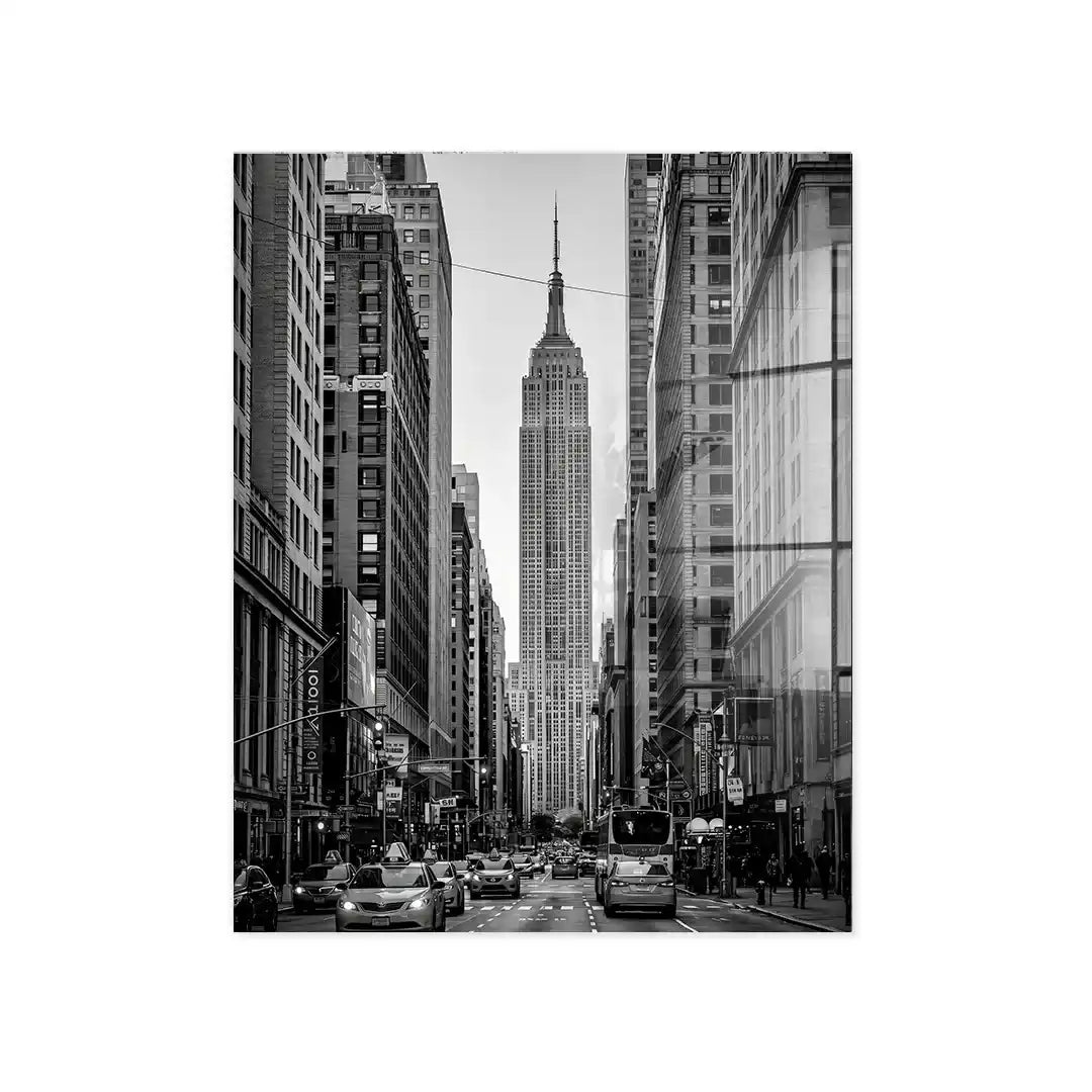 Cuadro Póster Empire State | Decoración Urbana de New York