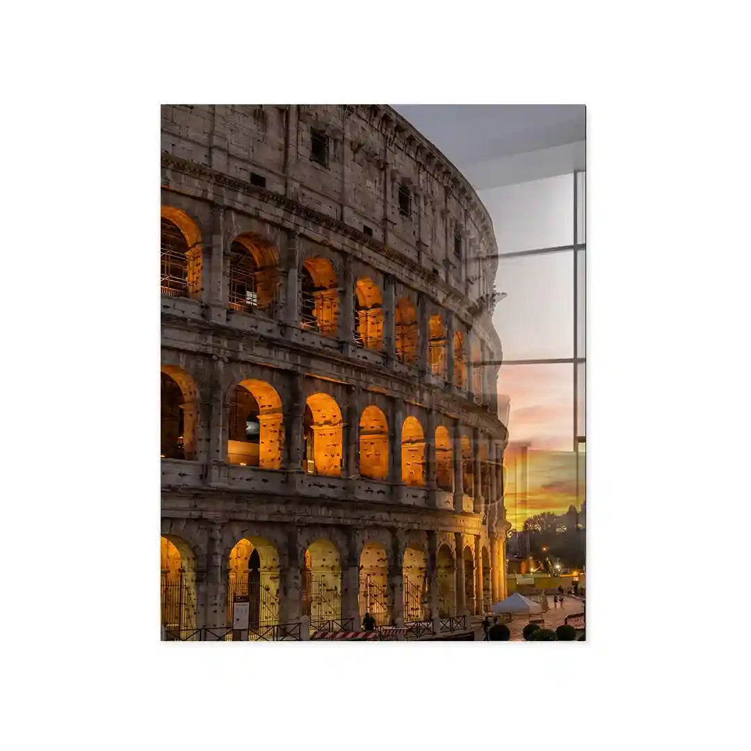 Cuadro Póster Coliseo de Roma | Decoración Urbana