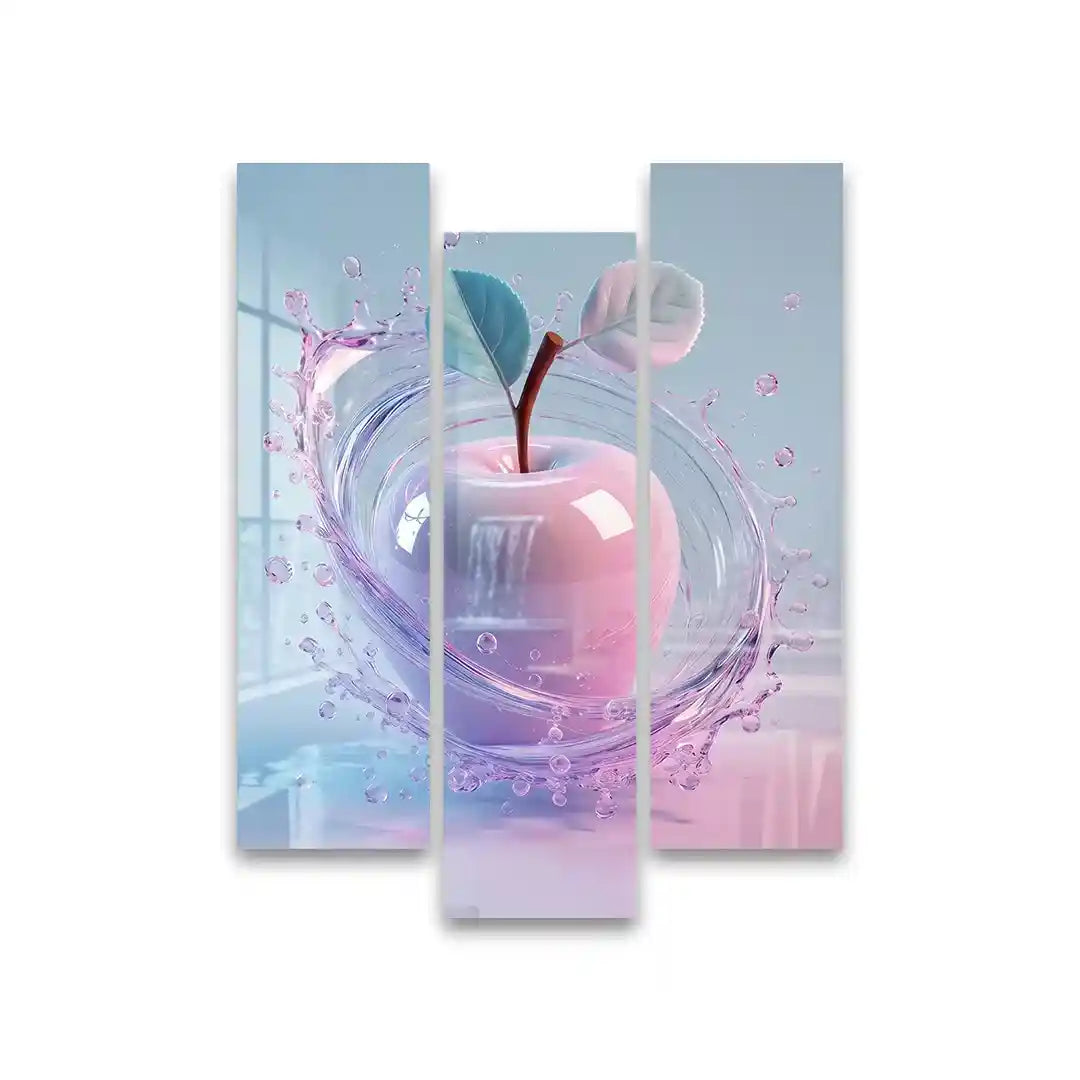 Cuadro Manzana Rosa | Esencia de Cristal
