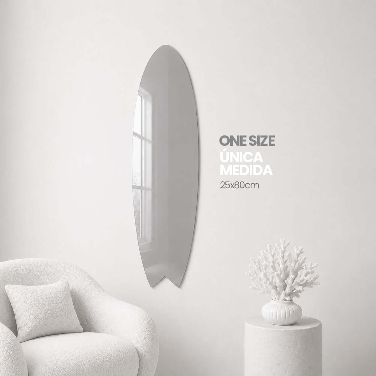 Cuadro Tabla de Surf con Perezoso | Decoración Costera