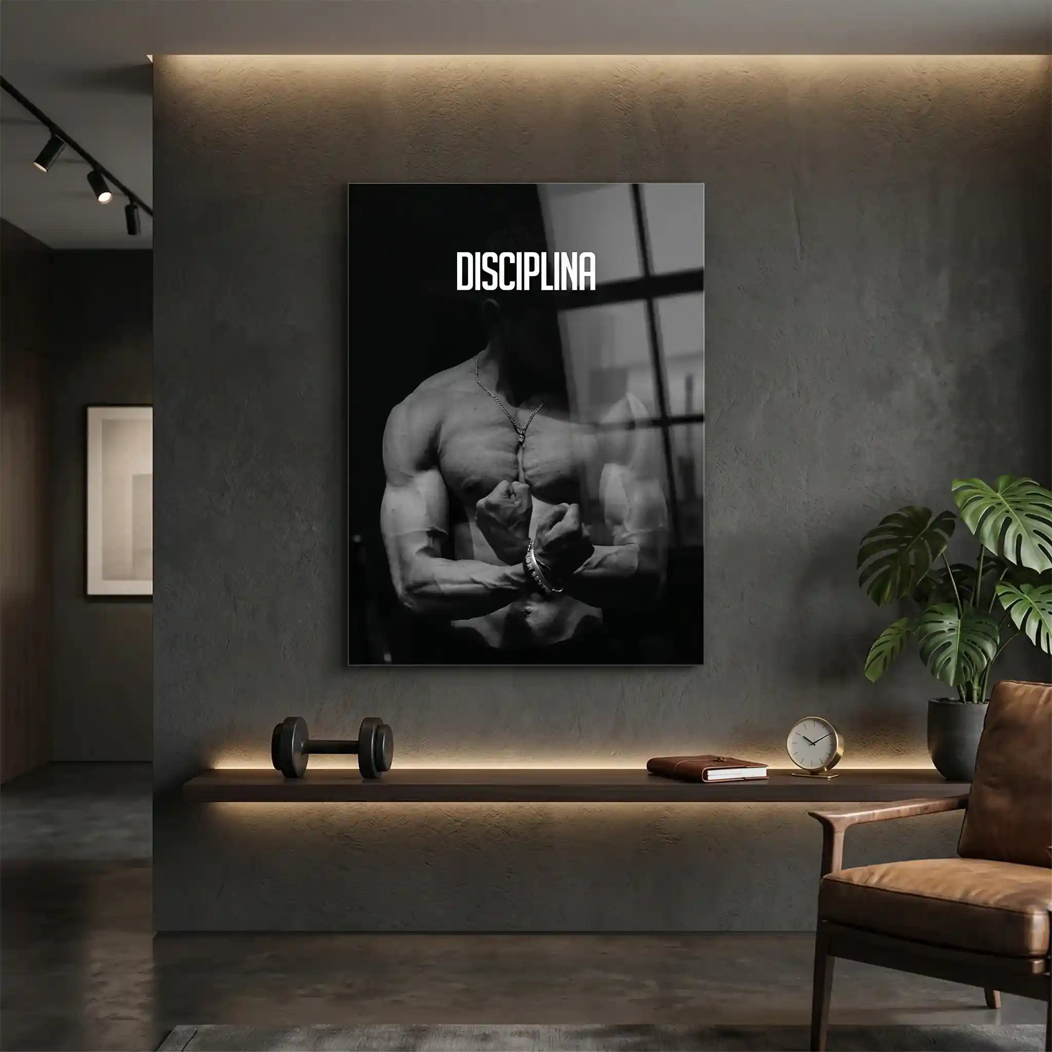 Cuadro Motivacional | Disciplina | Fuerza y Constancia