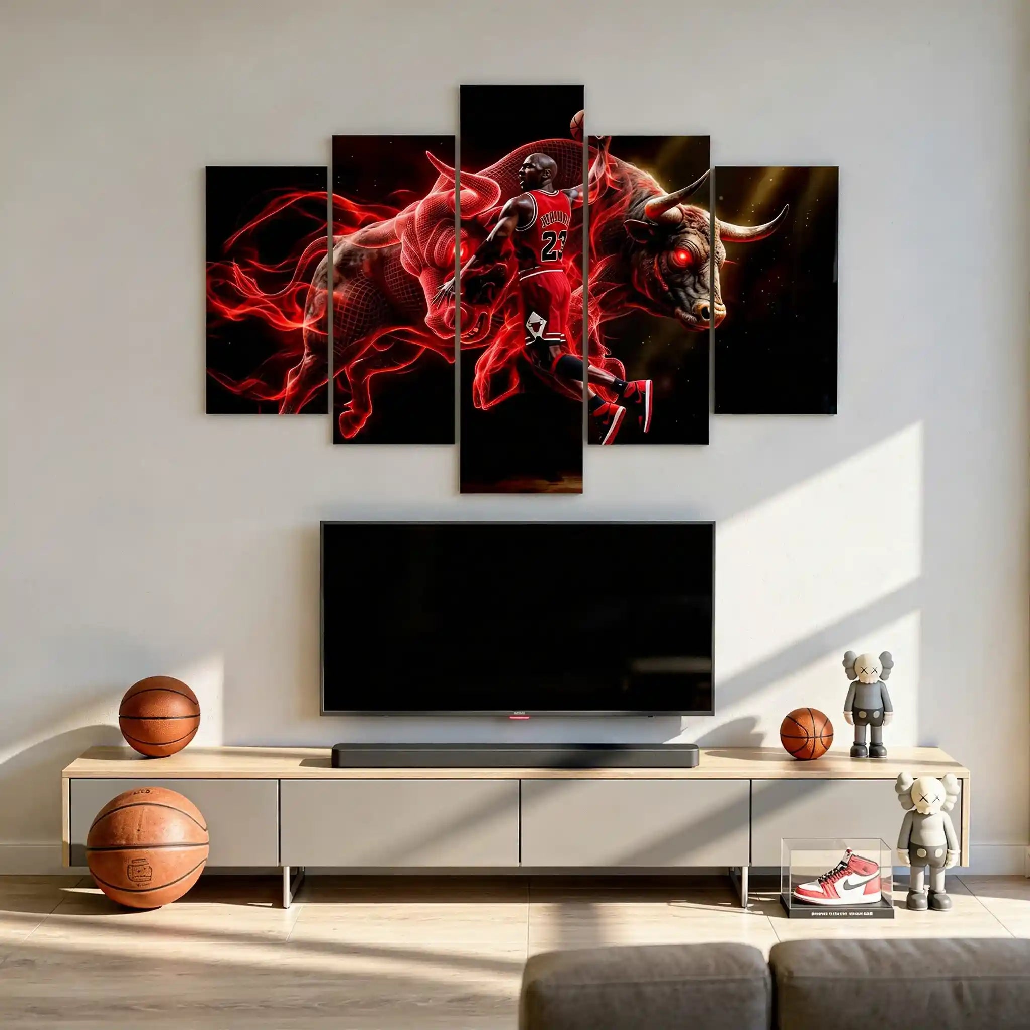 Cuadro de Metacrilato Michael Jordan | Decoración de Baloncesto